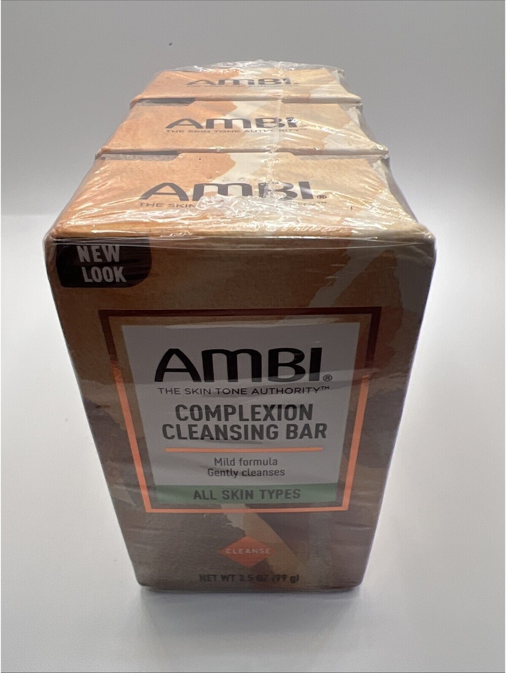 (3 Pack) Ambi Complexion Cleansing Bar All Skin Mild Formula